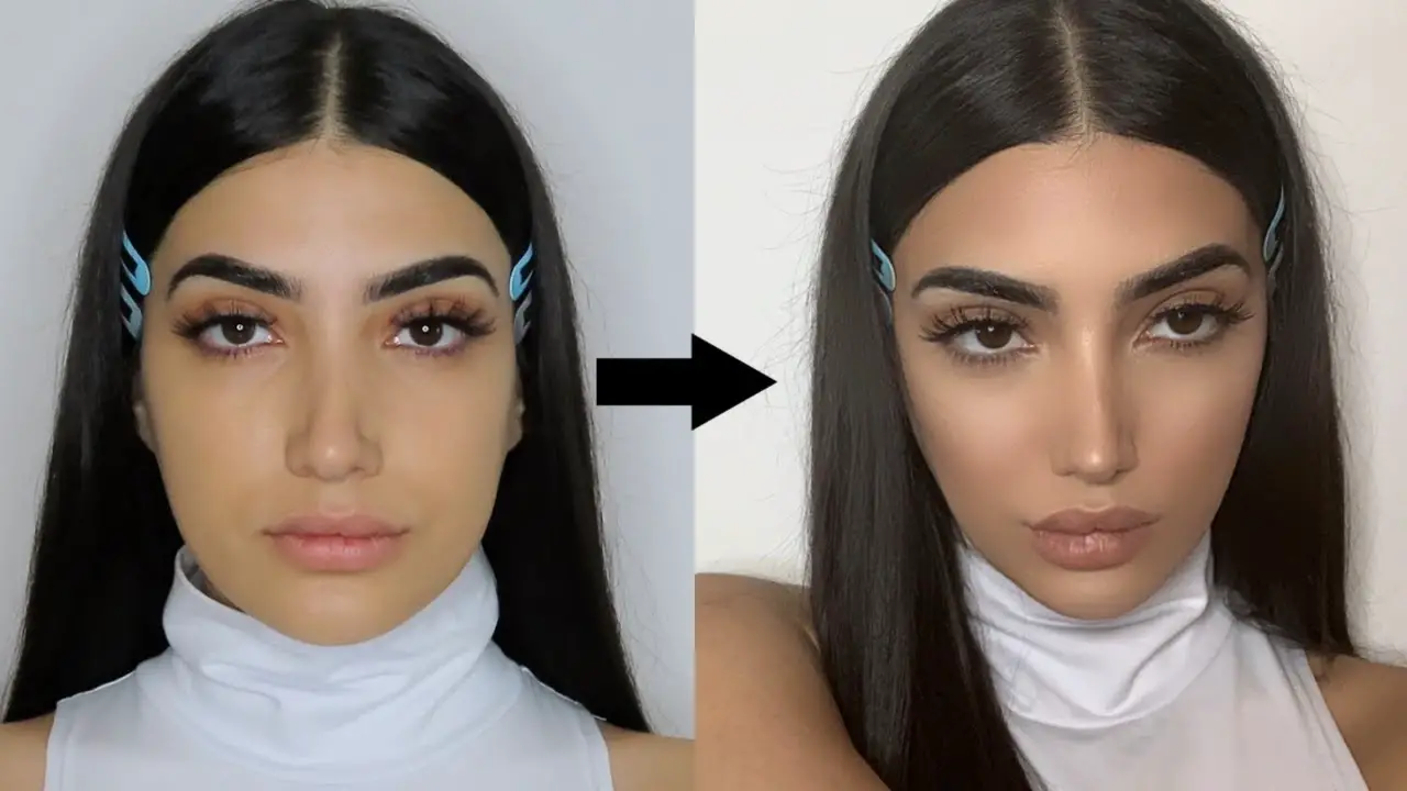 how to make your face look thinner without makeup