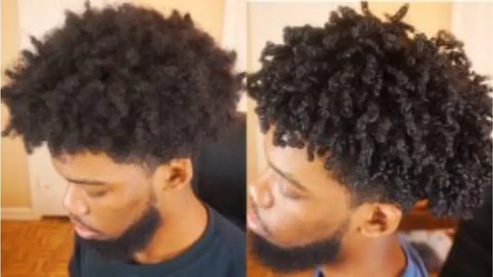 How to Take Care of Curly Hair Black Male